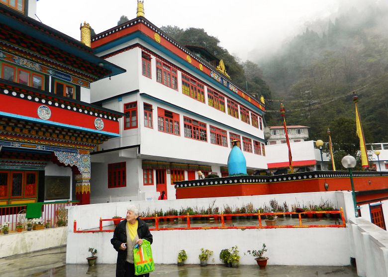 India, Darjeeling, budhistický kláštor - India, Darjeeling, Buddhist monastery 2017